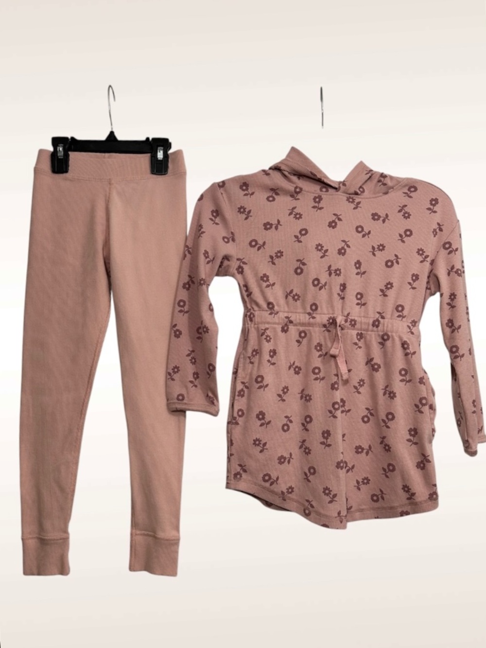 Hanna Andersson Girls 2 piece Set Size 6/7 Pink